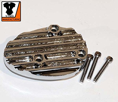 Amazon | V-TWIN フィンタイプ クローム キャブカバー 34-1293